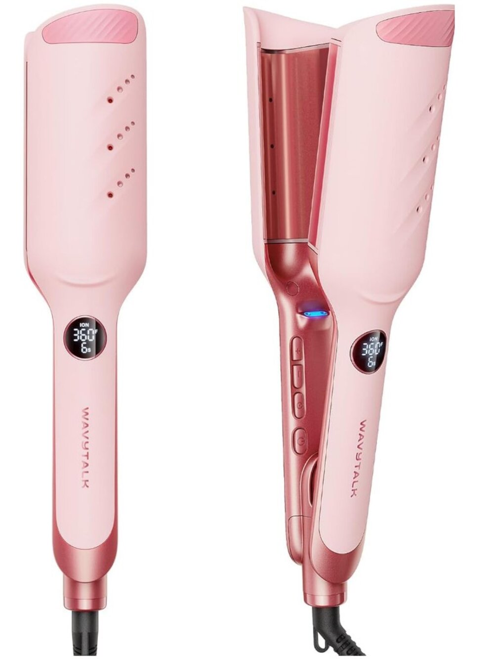 Wavytalk Power Wave Hair Crimper in box Ionic Hair Waver hot tool crimping iron